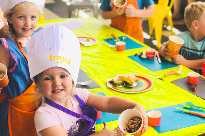 Free kids cooking workshops at Armada Dandenong Plaza these school holidays